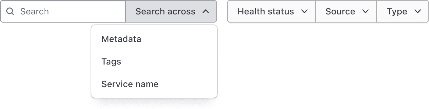Open filter pattern example